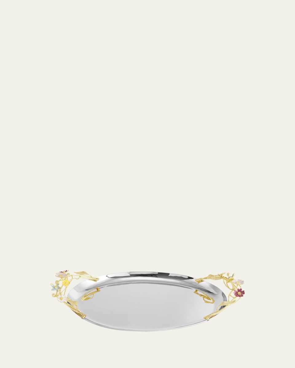 Wildflowers Oval Tray